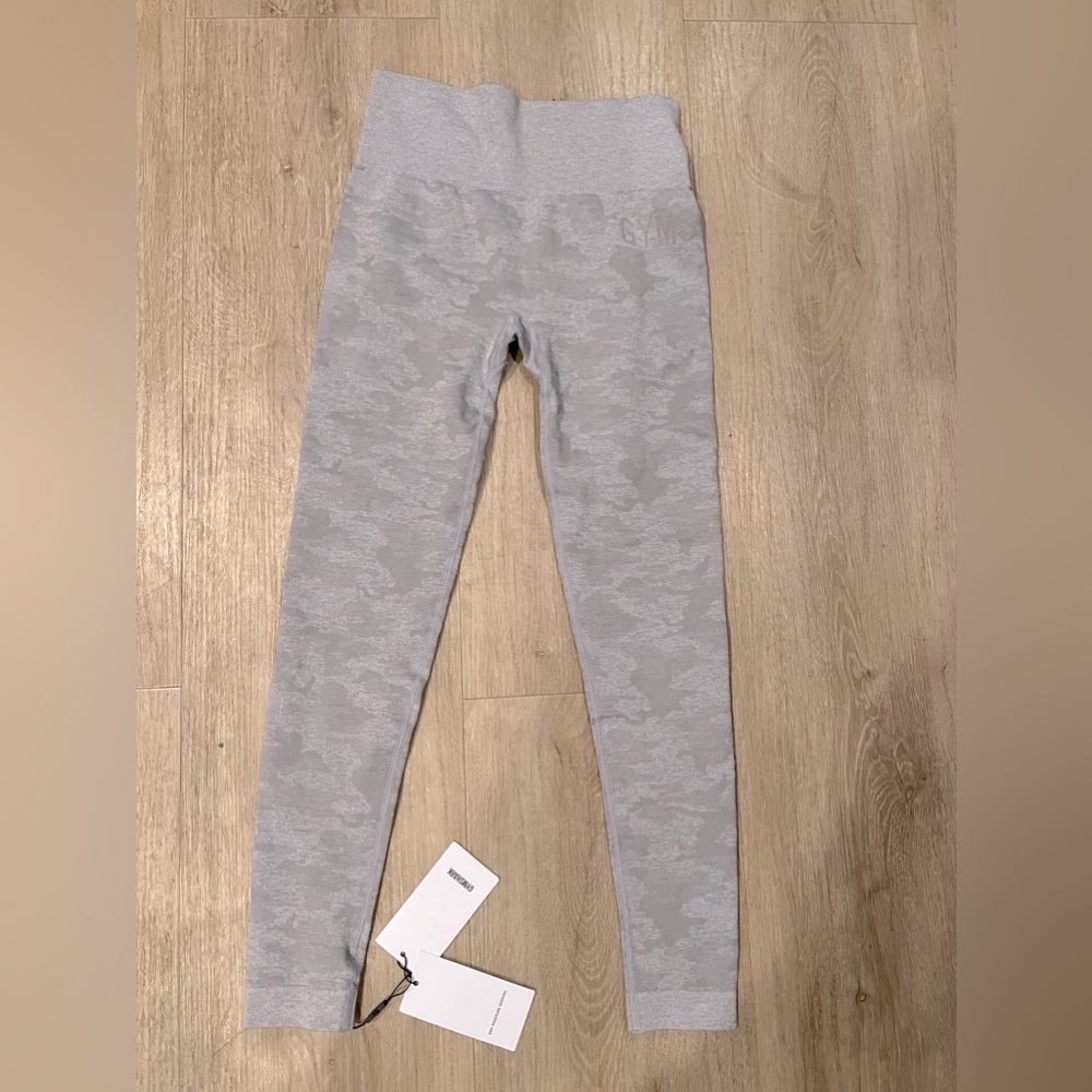 NWT Gymshark Seamless Camo leggings!